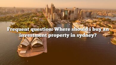 Frequent question: Where should i buy an investment property in sydney?
