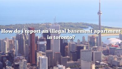 How do i report an illegal basement apartment in toronto?