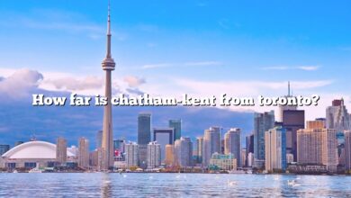 How far is chatham-kent from toronto?