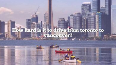 How hard is it to drive from toronto to vancouver?