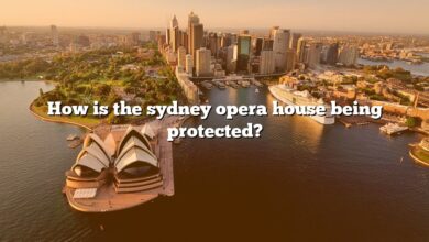 How is the sydney opera house being protected?