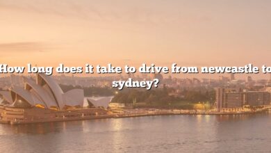 How long does it take to drive from newcastle to sydney?