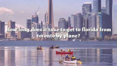 How long does it take to get to florida from toronto by plane?