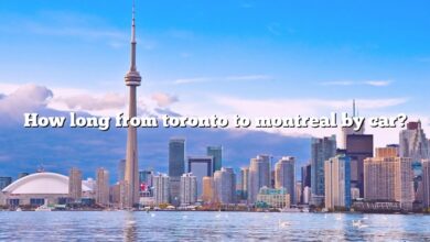 How long from toronto to montreal by car?
