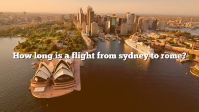 How long is a flight from sydney to rome?