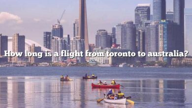 How long is a flight from toronto to australia?