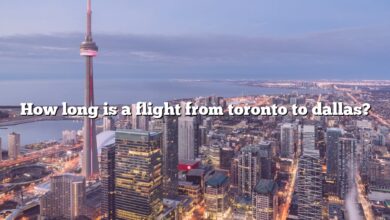 How long is a flight from toronto to dallas?