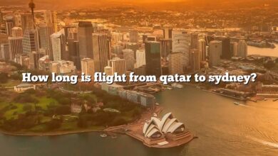 How long is flight from qatar to sydney?