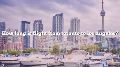 How long is flight from toronto to los angeles?