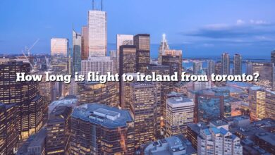 How long is flight to ireland from toronto?