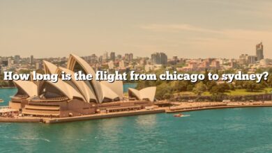 How long is the flight from chicago to sydney?