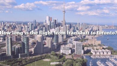 How long is the flight from frankfurt to toronto?