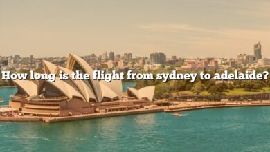 How long is the flight from sydney to adelaide?