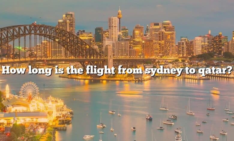 How long is the flight from sydney to qatar?