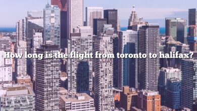 How long is the flight from toronto to halifax?