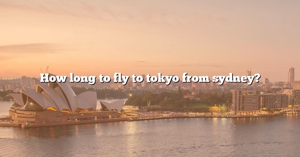 tour from sydney to japan