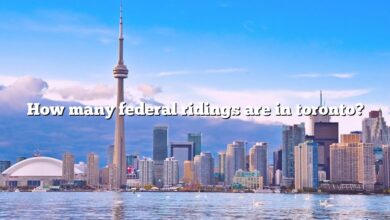 How many federal ridings are in toronto?