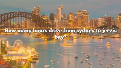How many hours drive from sydney to jervis bay?