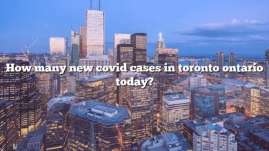 How many new covid cases in toronto ontario today?