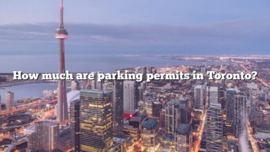 How much are parking permits in Toronto?