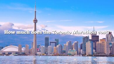How much does the Toronto Marathon cost?