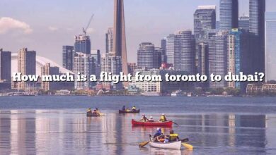 How much is a flight from toronto to dubai?