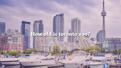 How old is toronto zoo?