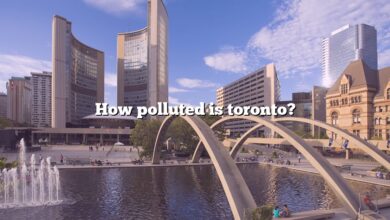 How polluted is toronto?