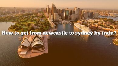How to get from newcastle to sydney by train?