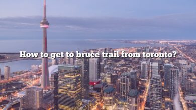 How to get to bruce trail from toronto?