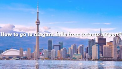How to go to niagara falls from toronto airport?