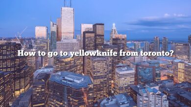 How to go to yellowknife from toronto?