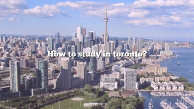 How to study in toronto?