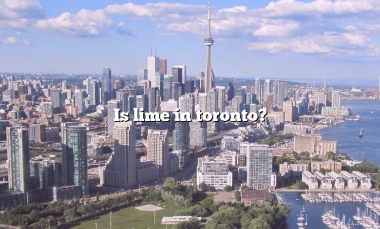 Is lime in toronto?