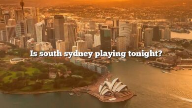Is south sydney playing tonight?