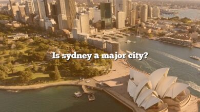 Is sydney a major city?