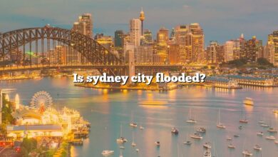Is sydney city flooded?