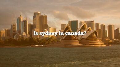 Is sydney in canada?