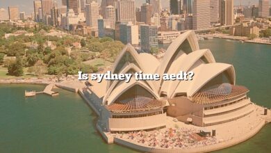 Is sydney time aedt?