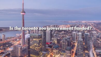 Is the toronto zoo government funded?