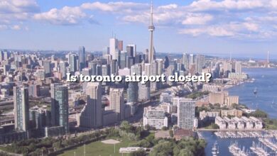 Is toronto airport closed?