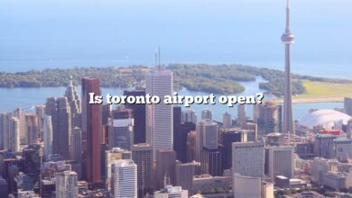 Is toronto airport open?