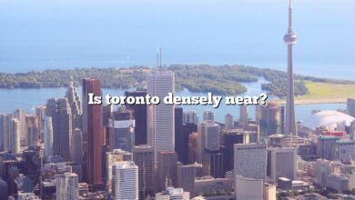 Is toronto densely near?