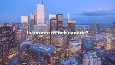 Is toronto french canada?