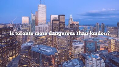 Is toronto more dangerous than london?