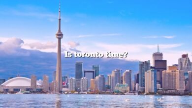 Is toronto time?