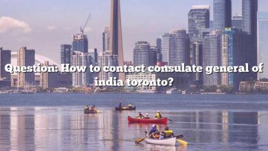 Question: How to contact consulate general of india toronto?