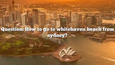 Question: How to go to whitehaven beach from sydney?
