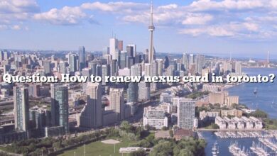 Question: How to renew nexus card in toronto?