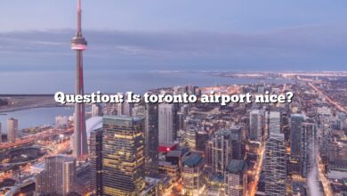 Question: Is toronto airport nice?